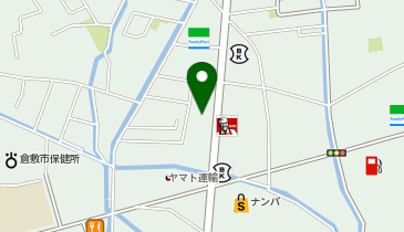 手作りケーキふじわらの地図画像