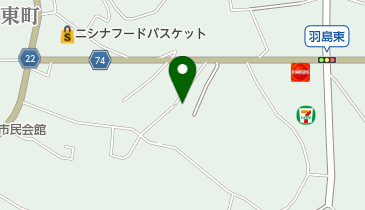 音楽館の地図画像