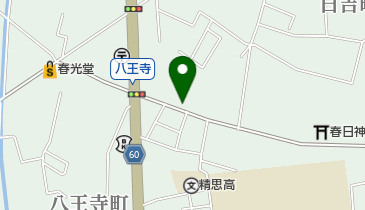 池田理容室の地図画像