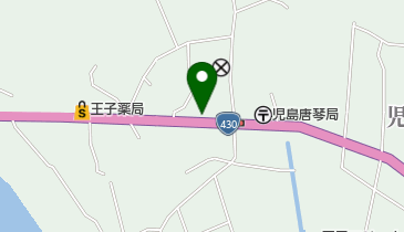 池田理容室の地図画像