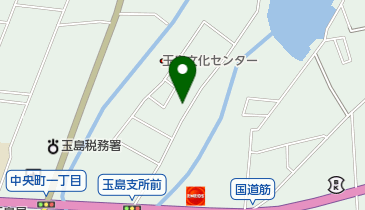 香月理容院の地図画像