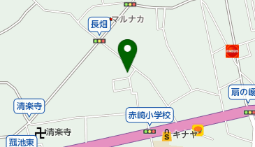 カットハウスしもつの地図画像