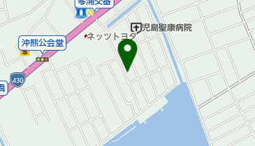 せのお理容店の地図画像