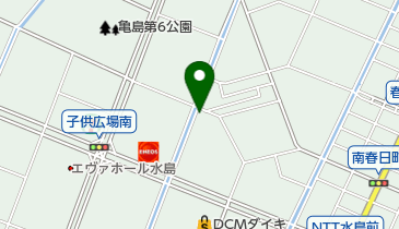 ヘアーサロンくましろの地図画像