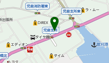 ミオスタイル児島支所前店の地図画像