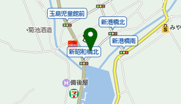 渡邉美髪館 中央店の地図画像