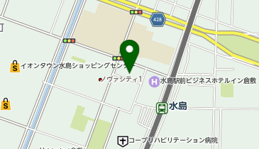 ビジネスホテルあっとほーむの地図画像