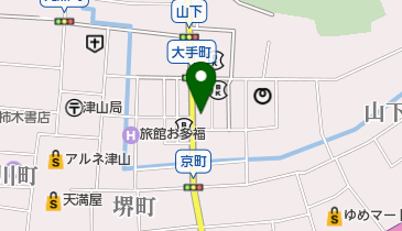 有限会社波商店の地図画像