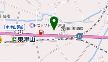 美作地域生活支援センターの地図画像