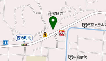 マキノカメラ津山店の地図画像