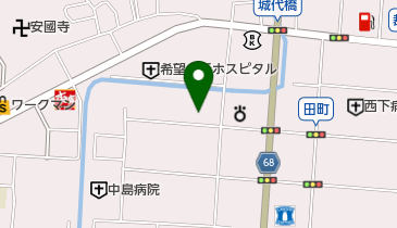 津山ガス田町ショップの地図画像