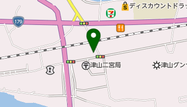 枝並ガラス店の地図画像