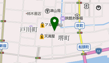 ヨシダカバン一番街店の地図画像