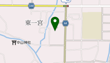 津山市 一宮公民館の地図画像