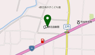 勝北文化センター・ハートピア勝北の地図画像