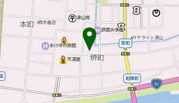 椿紙店の地図画像