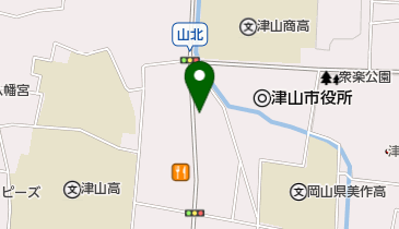 ユニマッチかくざん珈琲店の地図画像