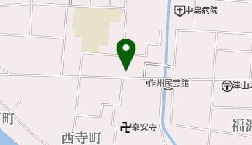 森永牛乳津山中央ミルクセンターの地図画像