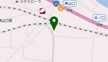 まつや食品の地図画像