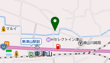 岸本ランドリーの地図画像