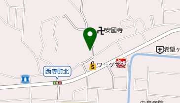 橋本板金工作所の地図画像