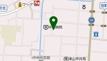 いながき呉服店の地図画像