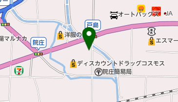 京屋呉服店の地図画像