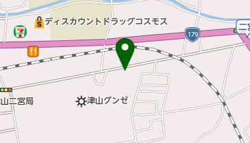 名和自動車整備工場の地図画像