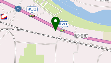 ネッツトヨタ山陽株式会社津山店の地図画像