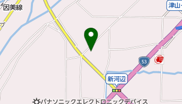 ナショナルベンディング株式会社津山営業所の地図画像
