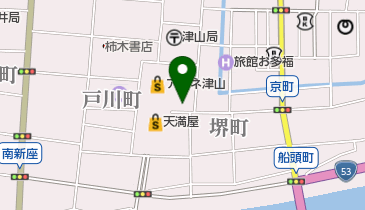 片山銃砲火薬店の地図画像