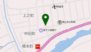 高橋刀剣店の地図画像