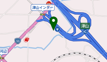 飯田整骨院津山分院の地図画像