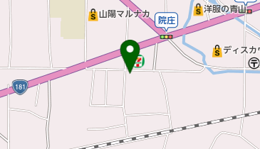 和整骨院の地図画像