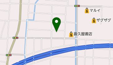 白川整骨院の地図画像