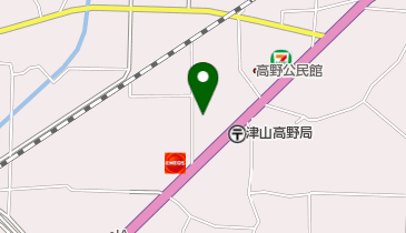津山鍼灸整骨院の地図画像