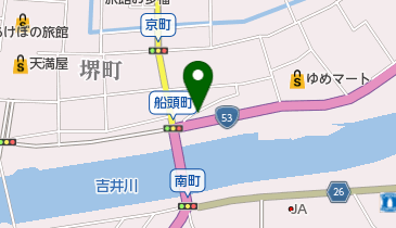 塚本釣具店の地図画像