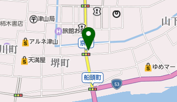 福井時計店の地図画像