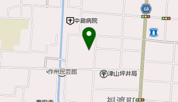 産賀コンタクトレンズの地図画像