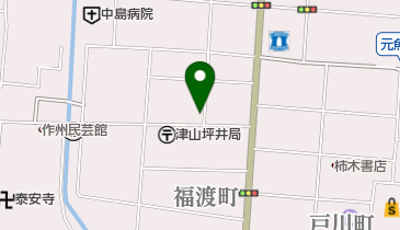中西時計店の地図画像