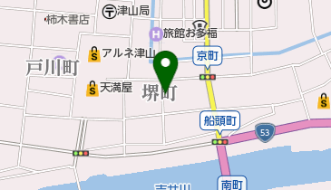 天満鮓の地図画像