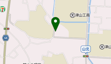 岡山県美作県民局 津山児童相談所の地図画像