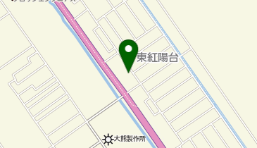 株式会社尾崎寝具の地図画像