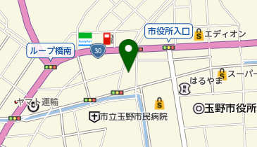 一休お好み焼店の地図画像