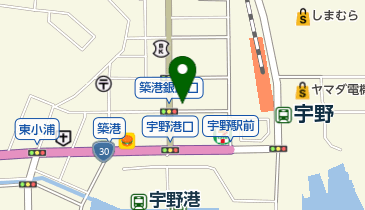 松原商店の地図画像