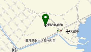 玉野市児童館の地図画像