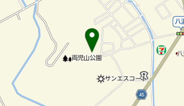 金剛寺の地図画像