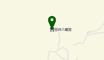 田井八幡宮の地図画像