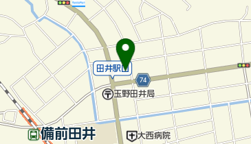 畑中整骨院の地図画像