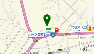 フジ美容室の地図画像